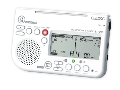 Amazon | SEIKO セイコー メトロノームチューナー 大音量 譜面台取付
